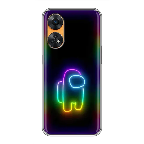 Чохол з принтом «Яскравий скін» для OPPO Reno 8T