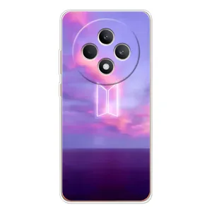 Чехлы BTS для OPPO Reno12 F (AlphaPrint) (BTS логотип)