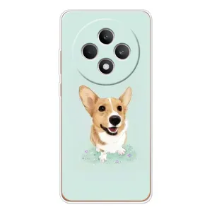 Чехлы с собаками для OPPO Reno12 F (VPrint) (Корги)