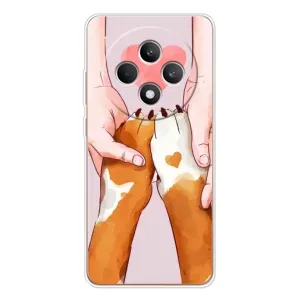 Чехлы с собаками для OPPO Reno12 F (VPrint) (Любовь к собакам)