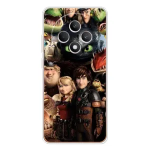 Чехол как приручить дракона на OPPO Reno12 F (Персонажи дракона)