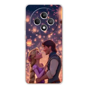 Чехол Рапунцель для OPPO Reno12 F (Принцесса и принц)