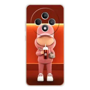 Крутые Чехлы Луи Виттон для OPPO Reno12 F (AlphaPrint) (С Кофе)
