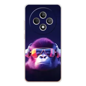 Чехол с Обезьянами OPPO Reno12 F - (AlphaPrint) (Стильная обезьяна)