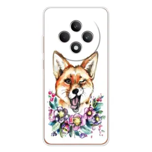 Чехлы с картинкой Лисички для OPPO Reno12 F (VPrint) (Веселая лисичка)