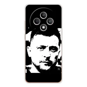 Чехол для OPPO Reno12 F (AlphaPrint - с принтом Зеленского)