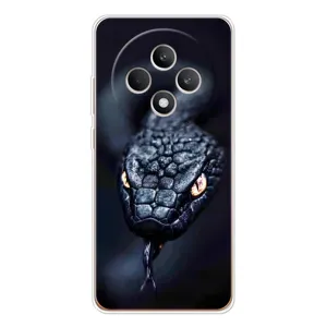 Чехол с картинкой «Хищники» для OPPO Reno12 F (Черная змея)