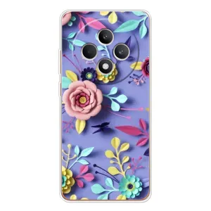 Чехлы с Цветами для OPPO Reno12 FS (VPrint) (Цветочный дизайн)