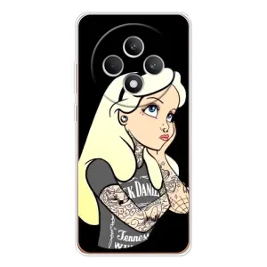 Чехол с печатью для OPPO Reno12 FS - (Мода) (AlphaPrint) (Девочка в тату)
