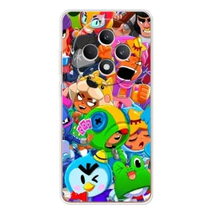 Чехол для OPPO Reno12 FS Бравл Старс (VPrint) (герои Бравл Старс)