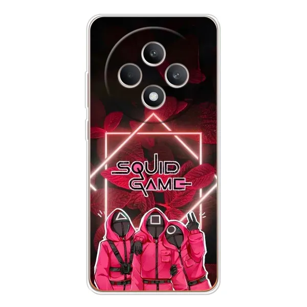 Чохол з принтом «Охоронці Гра кальмара» для OPPO Reno12 FS Чохол з принтом «Охоронці Гра кальмара» для OPPO Reno12 FS