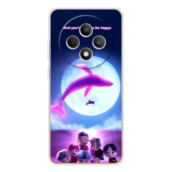 Чехол с принтом «КИТ BTS» для OPPO Reno12 FS