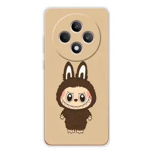 Чохол з Лабубу на OPPO Reno12 FS (Bored Ape в червоному)