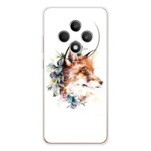 Чохли з картинкою Лисичка для OPPO Reno12 FS (VPrint) (Лиса в квітах)