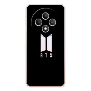Чехлы BTS для OPPO Reno12 FS (AlphaPrint) (Лого BTS)
