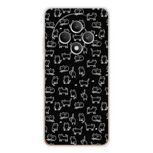 Чохол з принтом для OPPO Reno12 FS (AlphaPrint) Модні коти (Маленькі котики)