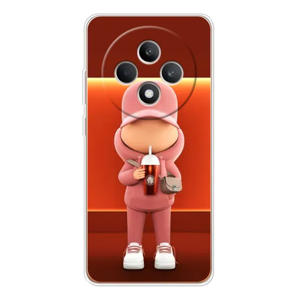 Чехол с принтом «С Кофе» для OPPO Reno12 FS