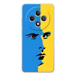 Украинские Чехлы для OPPO Reno12 FS с картинкой УПА (AlphaPrint) (Степан Бандера)
