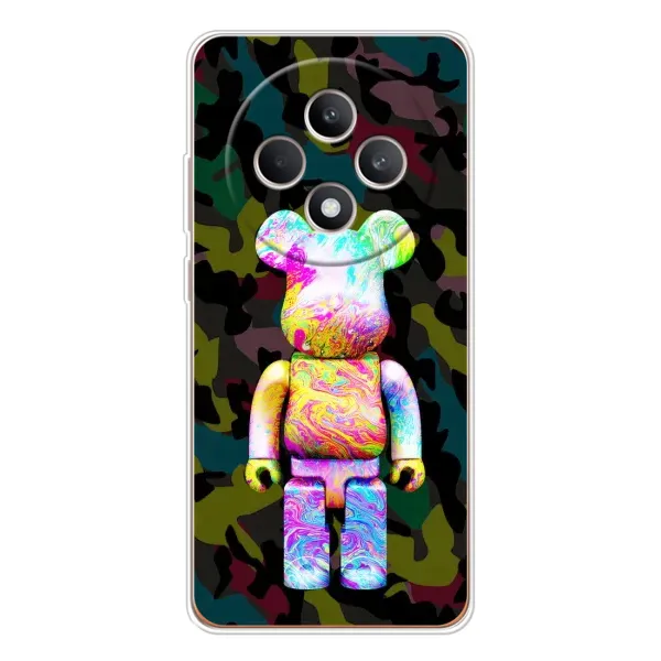 Чехол с принтом «Яркий Bearbrick» для OPPO Reno12 FS