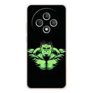 Чехлы с героями Марвел OPPO Reno12 FS (VPrint) (Зелёный Халк)