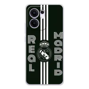 ФК Реал Мадрид чохли для OPPO Reno13 F (AlphaPrint) (чорно білий Реал)