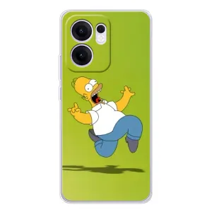 Чjхол з Сімпсонами для OPPO Reno13 F (VPrint) (Гомер Сімпсон)