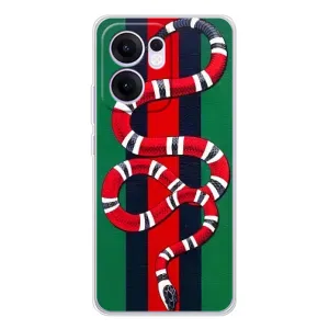 Чохли  GUCCI для Рено 13 Ф (AlphaPrint) (Gucci змія)