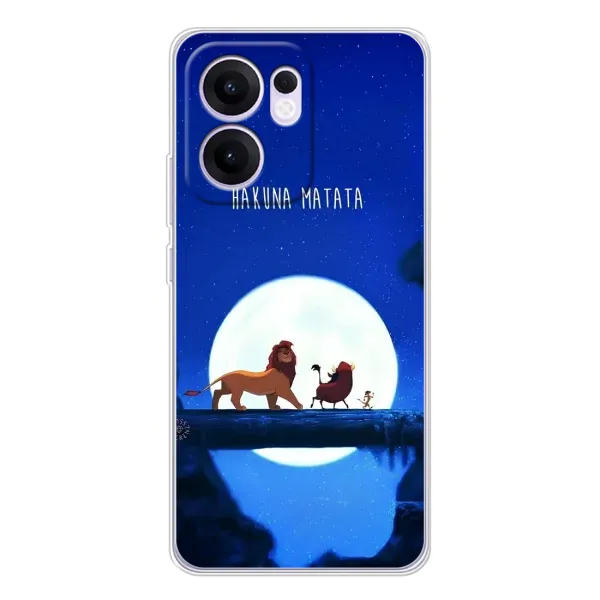 Чохол з принтом «Хакуна Матата» для OPPO Reno13 F