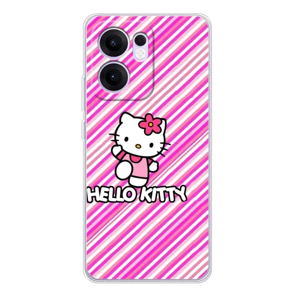 Чохол з принтом «Hello Kytty» для OPPO Reno13 F