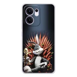 Чохол з принтом «Король Кролик» для OPPO Reno13 F