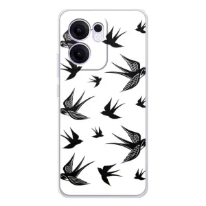 Чохол з пташками на OPPO Reno13 F (VPrint)