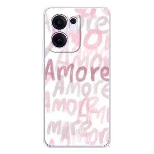 Чохол з розовим принтом для OPPO Reno13 F (Аморе любов)