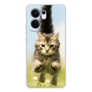 Чохли з Котиками для OPPO Reno13 F (VPrint) (Прижок кота)