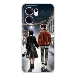 Чохол з дизайном Венздей 2 на OPPO Reno13 F (Венздей та Тайлер)