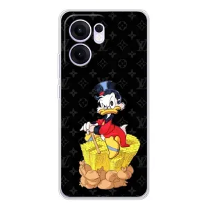 Чехлы для OPPO Reno 13 FS 5G - Скрудж МакДак Louis Vuitton (PREMIUMPrint) (Богатство Макдака)
