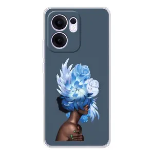 Чехлы (ART) Цветы на OPPO Reno13 FS 5G (VPrint) (Цветы на голове)