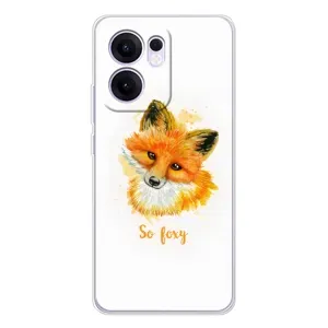 Чехлы с картинкой Лисички для OPPO Reno13 FS 5G (VPrint) (Девочка Лиса)