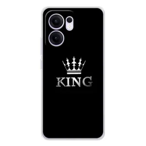 Чохол з Короною Рено 13 ФС 5G - (AlphaPrint) (KING)