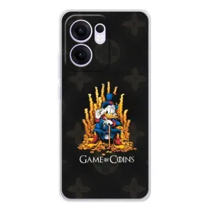 Чехлы для OPPO Reno 13 FS 5G - Скрудж МакДак Louis Vuitton (PREMIUMPrint) (Король денег)