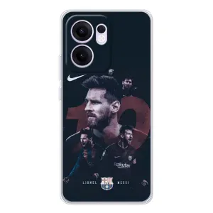 Чехлы Месси для OPPO Reno13 FS 5G (AlphaPrint) (Месси 10)