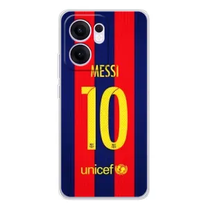 Чехлы Месси для OPPO Reno13 FS 5G (AlphaPrint) (Messi Barca 10)