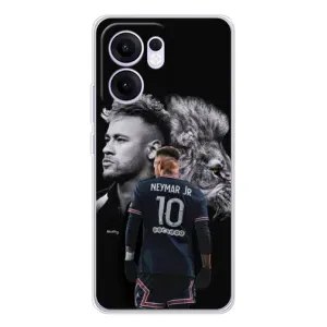 Чехол Неймар для OPPO Reno13 FS 5G (AlphaPrint) (Неймар Лев)