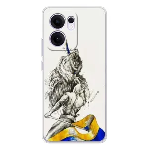 Чехлы Доброго вечора, ми за України для Рено 13 ФС 5G (AlphaPrint) (Победа)