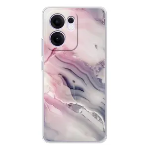 Мраморный чехол на OPPO Reno13 FS 5G (VPrint) (Пурпурный Мрамор)