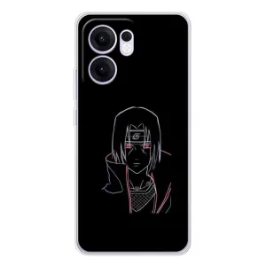 Чохли на тему: Ітачи Учіха для OPPO Reno13 FS 5G (AlphaPrint) (силует Ітачі)
