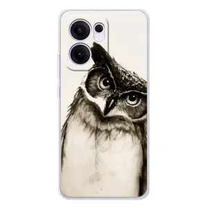 Чехол с птицами на OPPO Reno13 FS 5G (VPrint) (Сова)