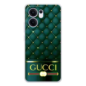 Чохли  GUCCI для Рено 13 ФС 5G (AlphaPrint) (Текстура Гуччі)