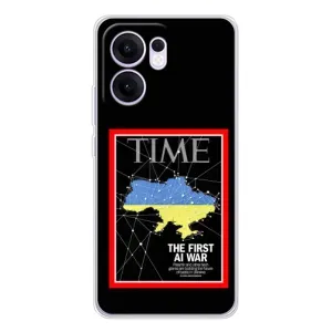 Чохол з принтом «TIME Ukraine» для OPPO Reno 13 FS 5G