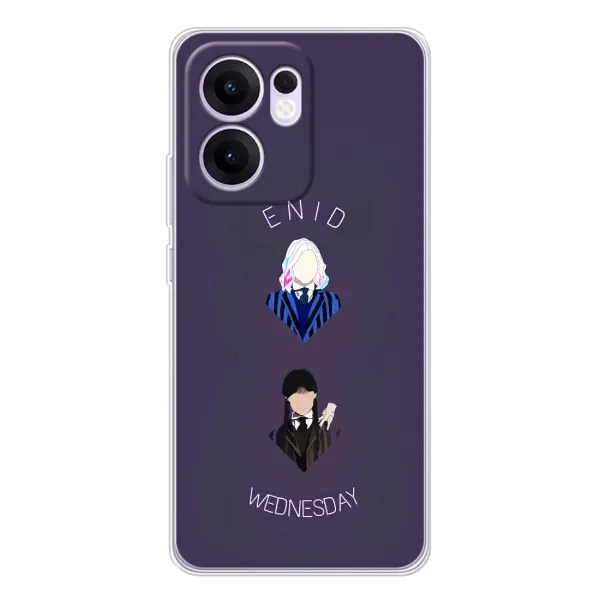 Чехол с принтом «Уэнздей и подруга» для OPPO Reno 13 FS 5G