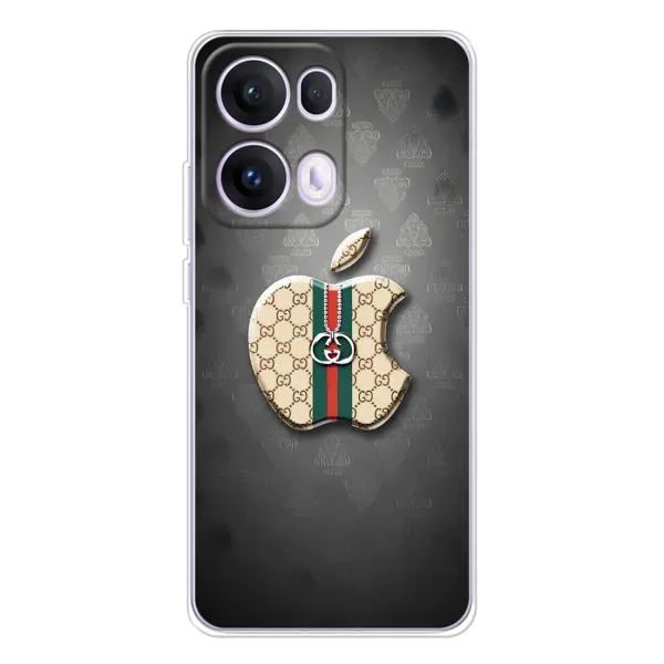 Чехол с принтом «Apple gucci» для OPPO Reno13 Pro